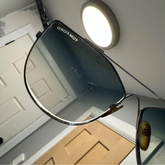 Tom Ford Sunglasses TF 563 Jacqueline-02 Color 14X Silver 64 Tom Ford Sunglasses TF 563 Jacqueline-02 Color 14X Silver 64